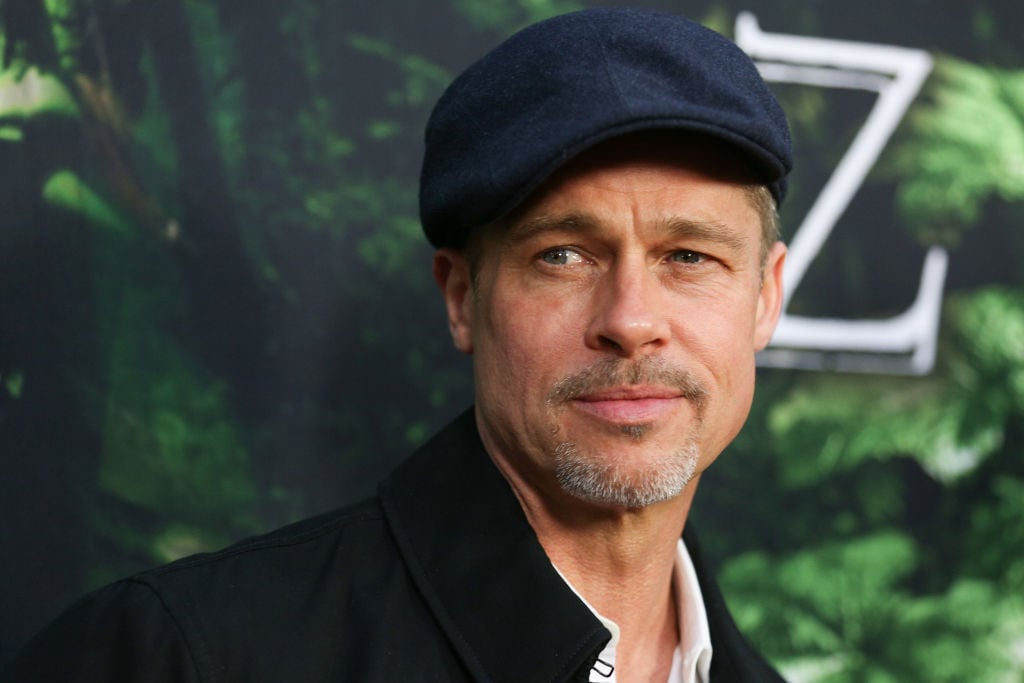 Brad Pitt at the premiere of The Lost City of Z. Brad Pitt at the premiere of The Lost City of Z.