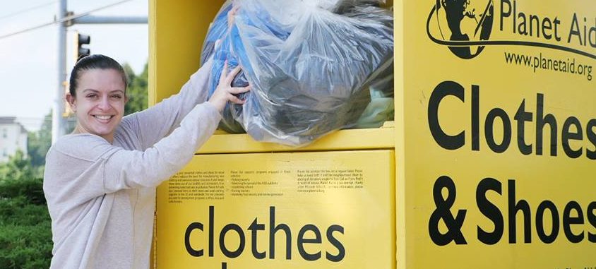 Planet Aid bin
