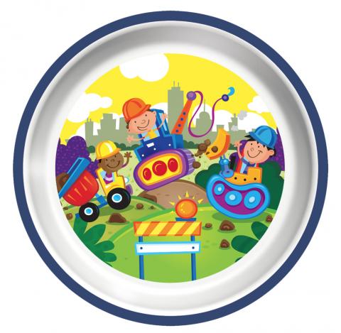 Playtex plastic plate