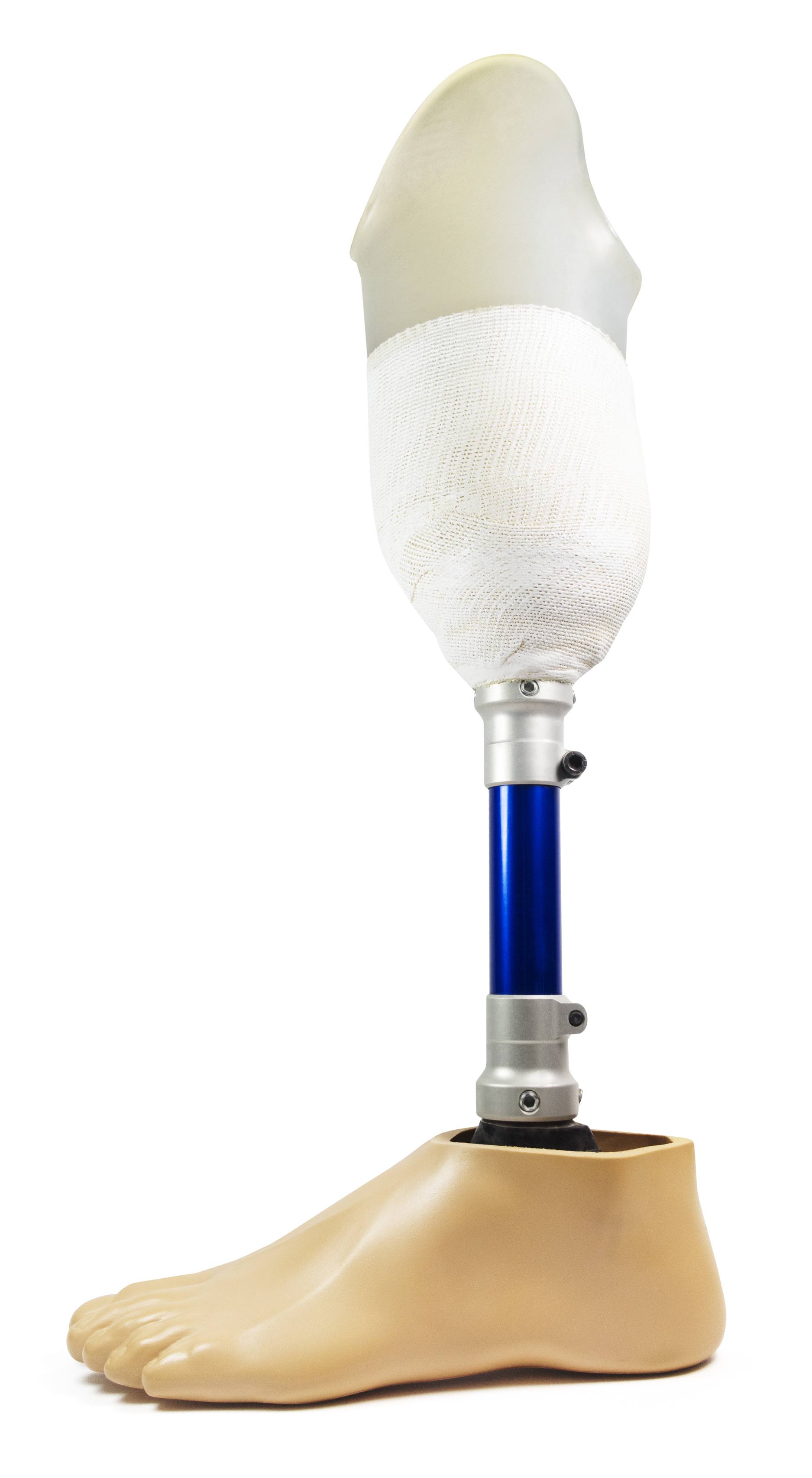 Prosthetic leg