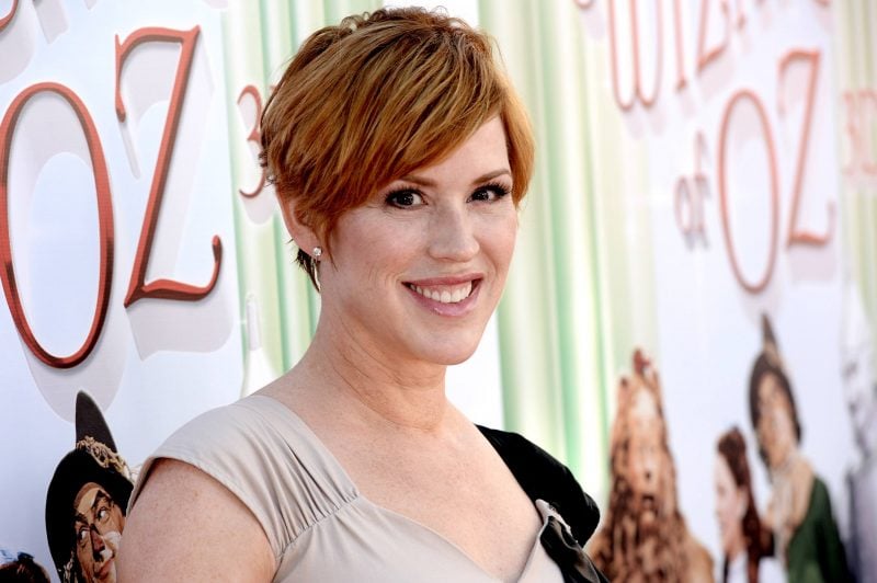 Molly Ringwald arrives at the premiere of Warner Bros. Home Entertainment's "The Wizard Of Oz" 3D And The Grand Opening Of The New TCL Chinese Theatre IMAX