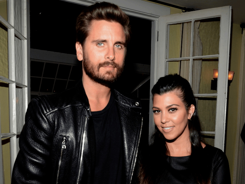 Kourtney Kardashian and Scott Disick