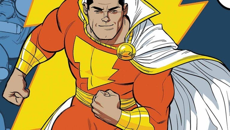 A hero in a red and yellow uniform with a white cape A hero in a red and yellow uniform with a white cape