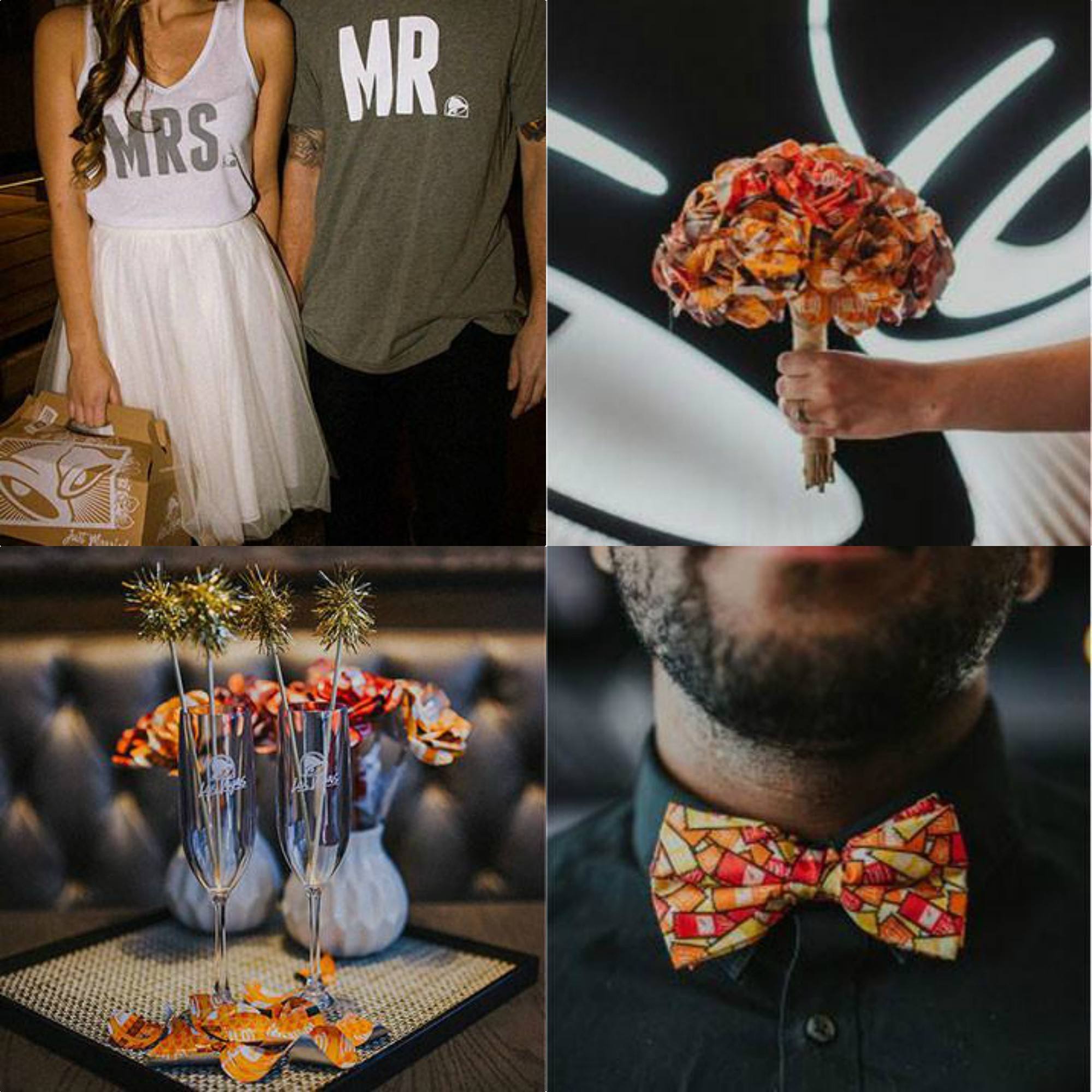 Taco bell wedding