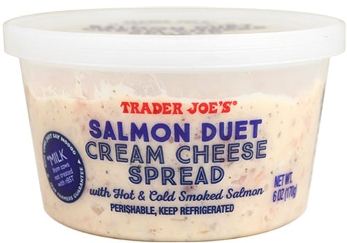 Salmon Duet cream cheese spread