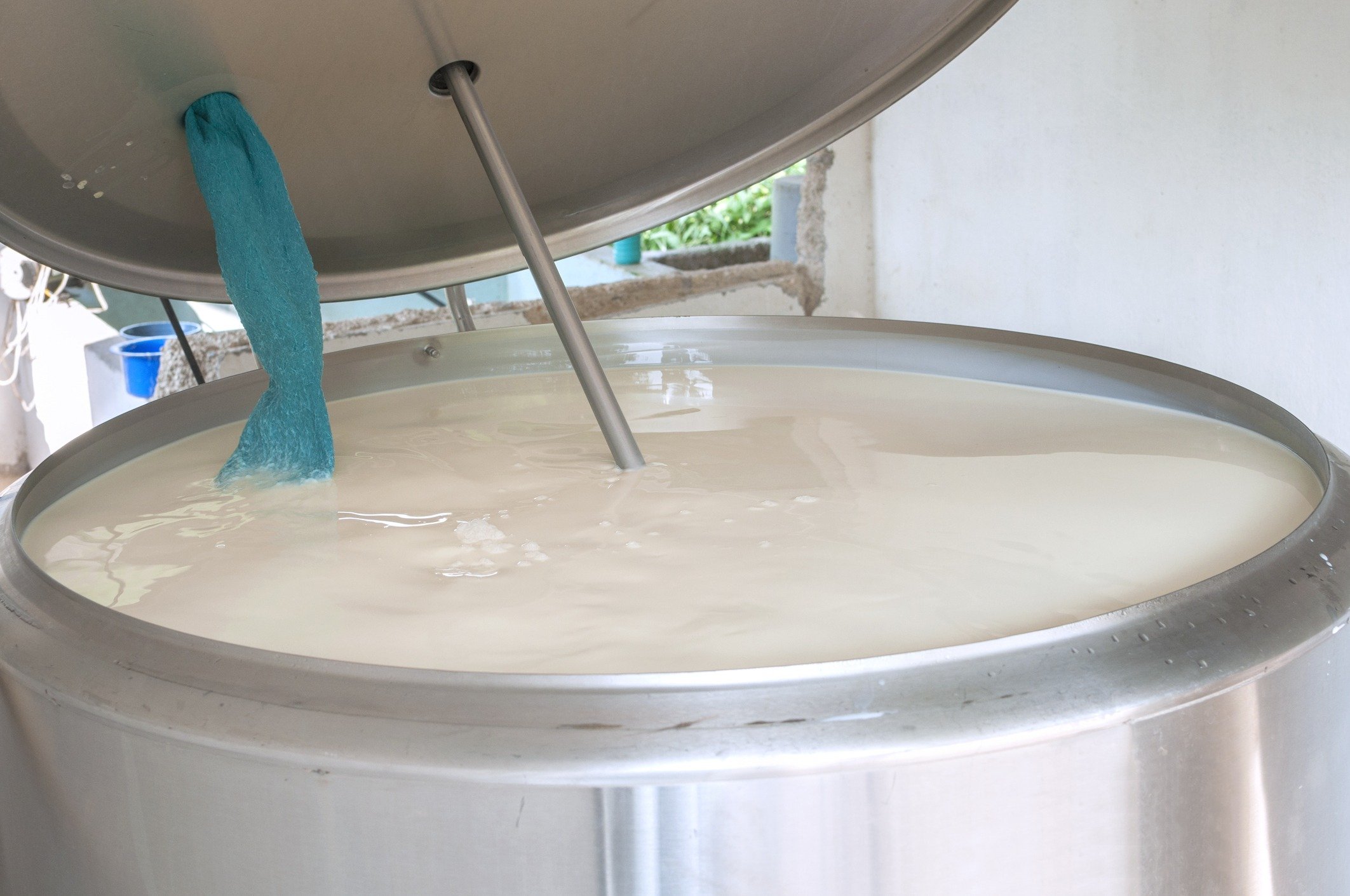1000 liter steel refrigerated vat for keeping fresh raw milk 