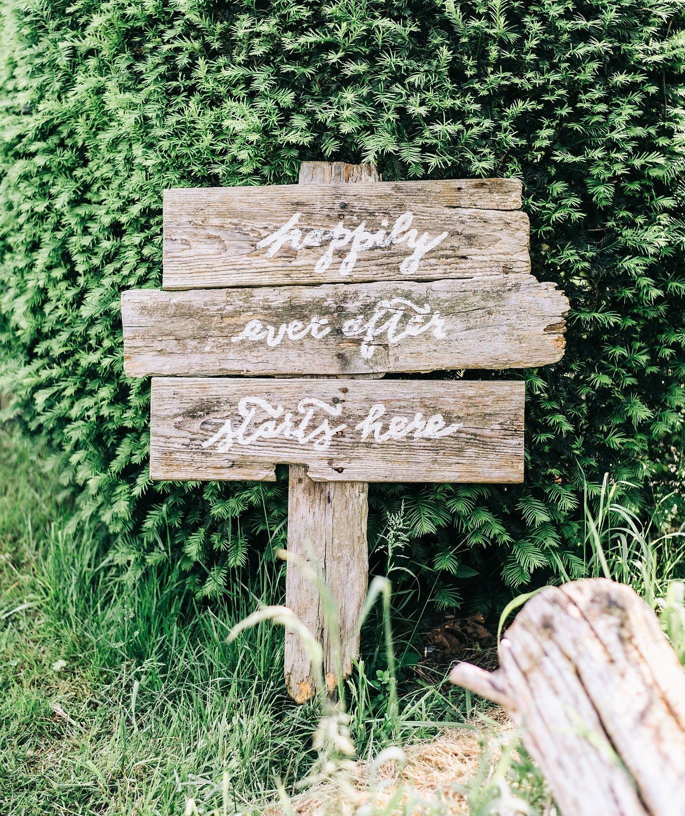 Happily Ever After sign
