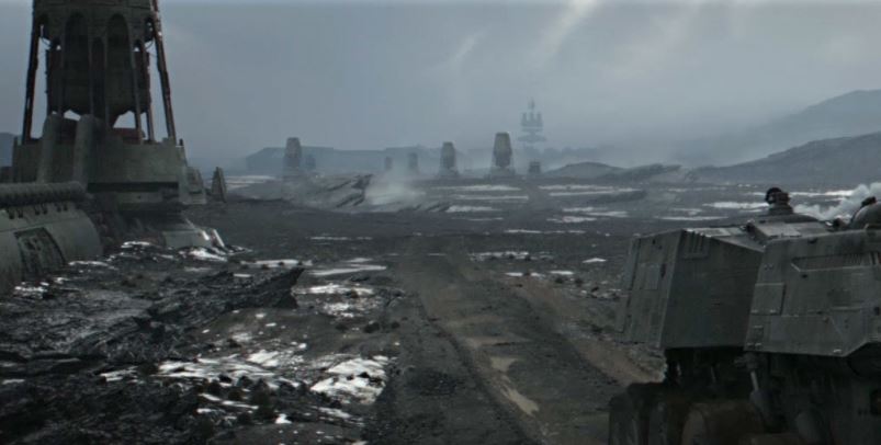 Wobani A planet landscape in Star Wars