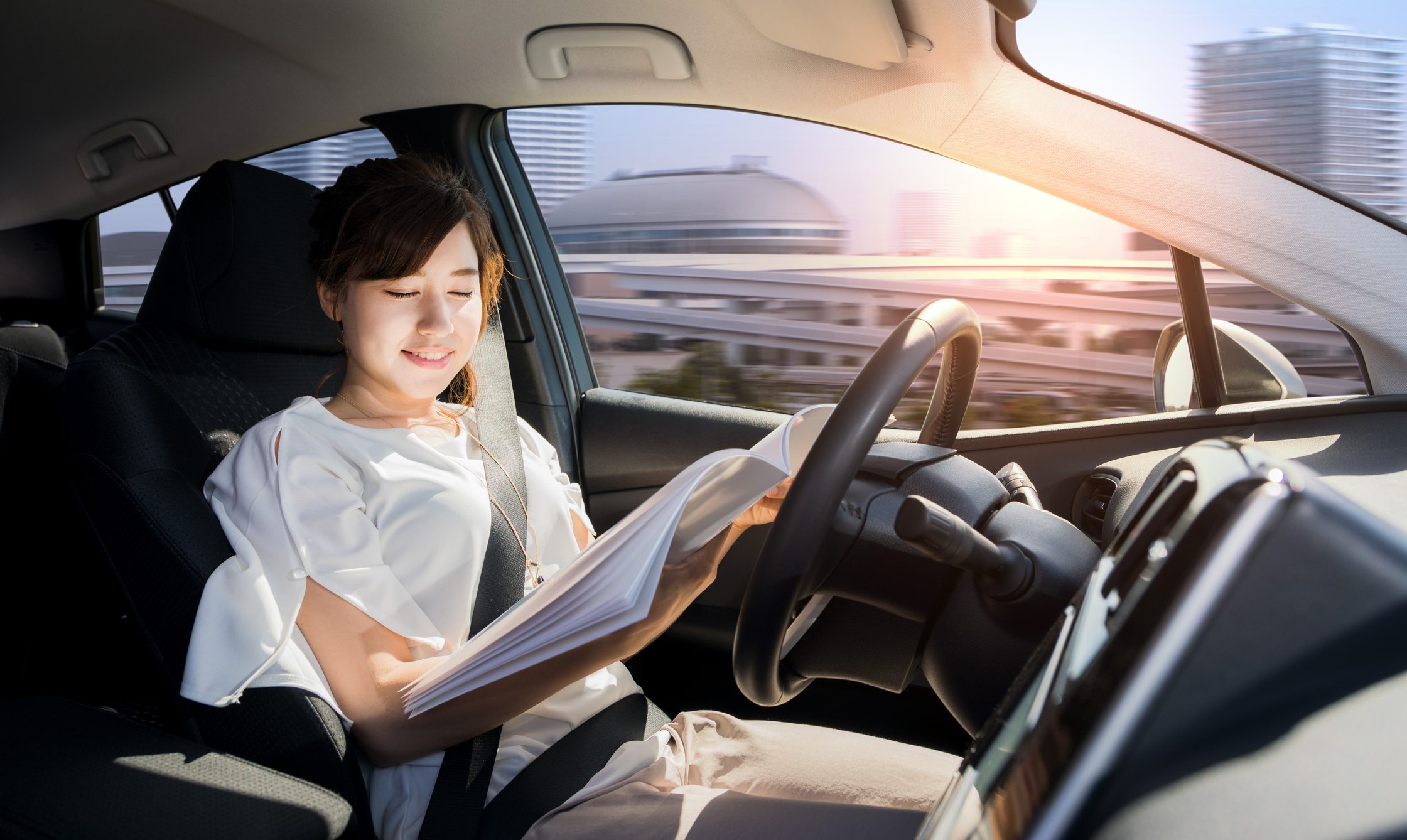 Self-driving car
