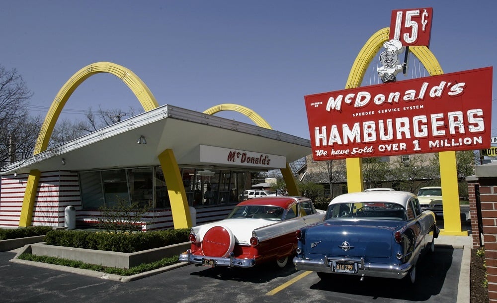A replica of Ray Kroc's first McDonald's franchise