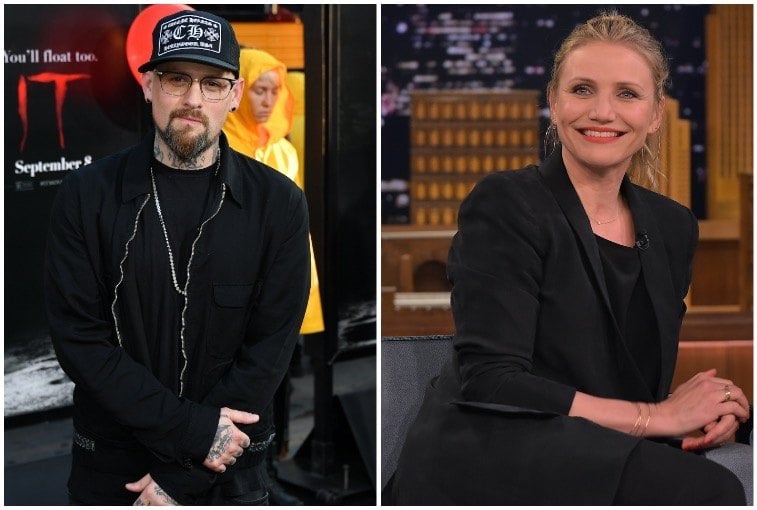 Benji Madden and Cameron Diaz