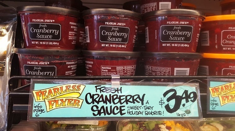 Trader Joe’s Fresh Whole Cranberry Sauce Trader Joe’s Cranberry Sauce