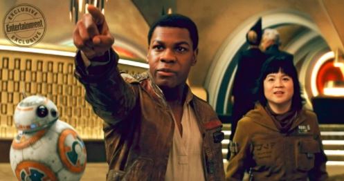 Finn, Rose, and BB-8 at Canto Bight Finn, Rose, and BB-8 at Canto Bight