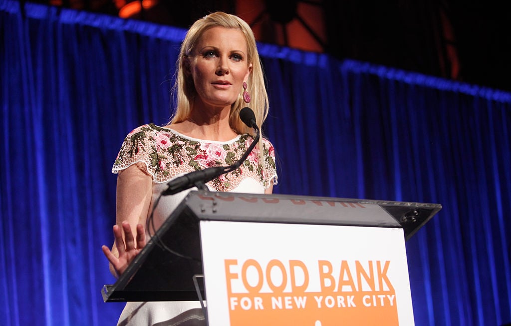 Chef & Author Sandra Lee speaks onstage during the Food Bank