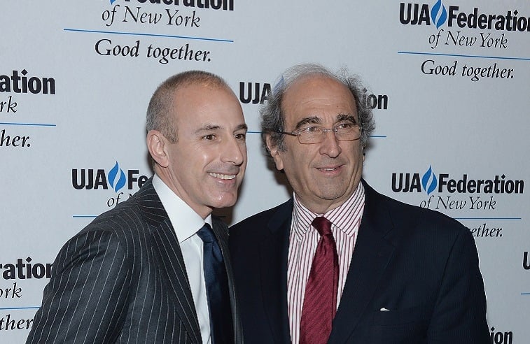 Matt Lauer and Andy Lack Matt Lauer and Andy Lack