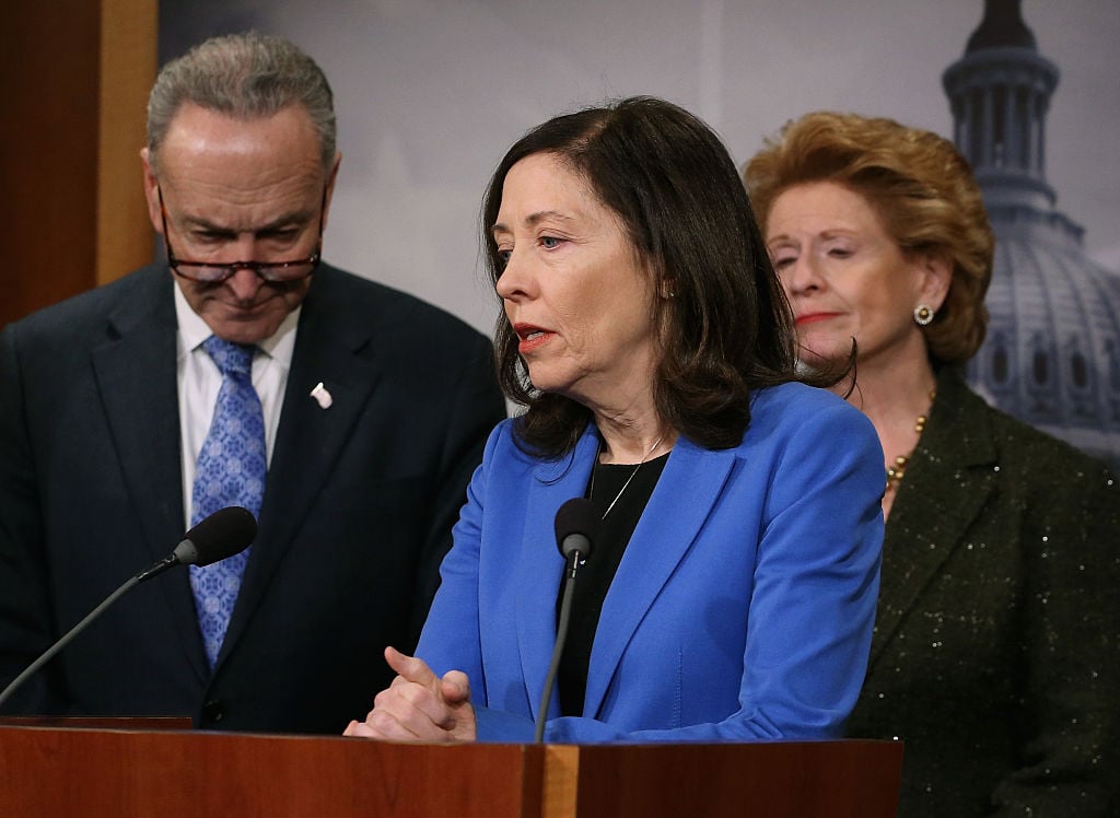 Sen. Maria Cantwell speaks about the Keystone XL Pipeline. Sen. Maria Cantwell speaks about the Keystone XL Pipeline.