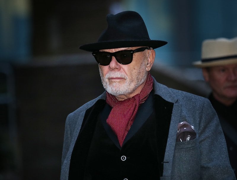 Gary Glitter, real name Paul Gadd, leaves Southwark Crown Court Gary Glitter, real name Paul Gadd, leaves Southwark Crown Court