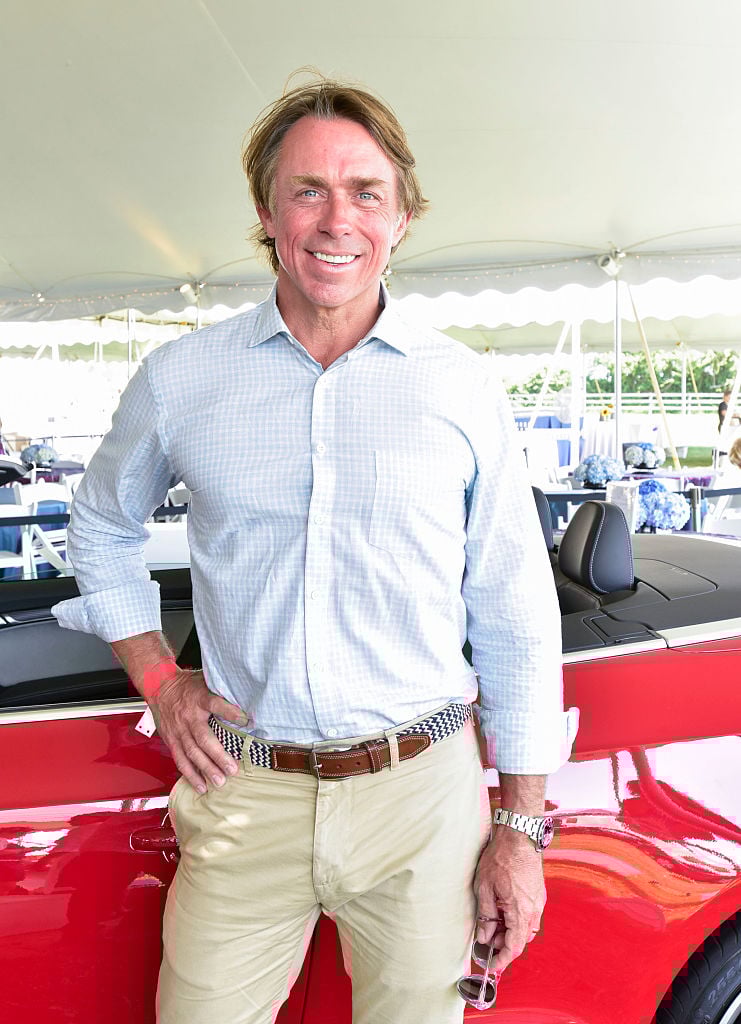 john besh with a red car john besh with a red car