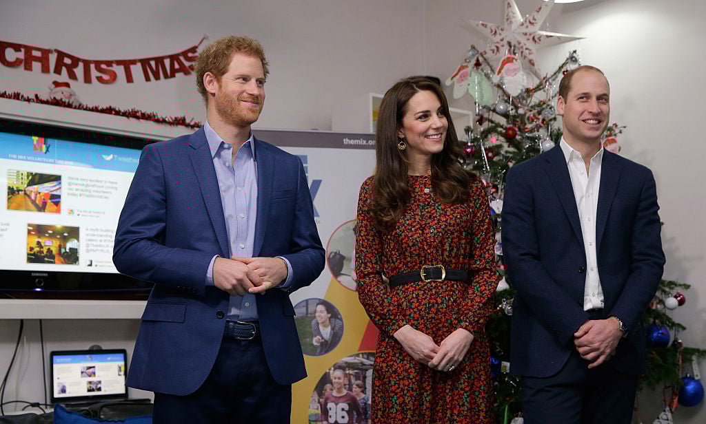 Prince Harry, Catherine, Duchess of Cambridge and Prince William, Duke of Cambridge Prince Harry, Catherine, Duchess of Cambridge and Prince William, Duke of Cambridge