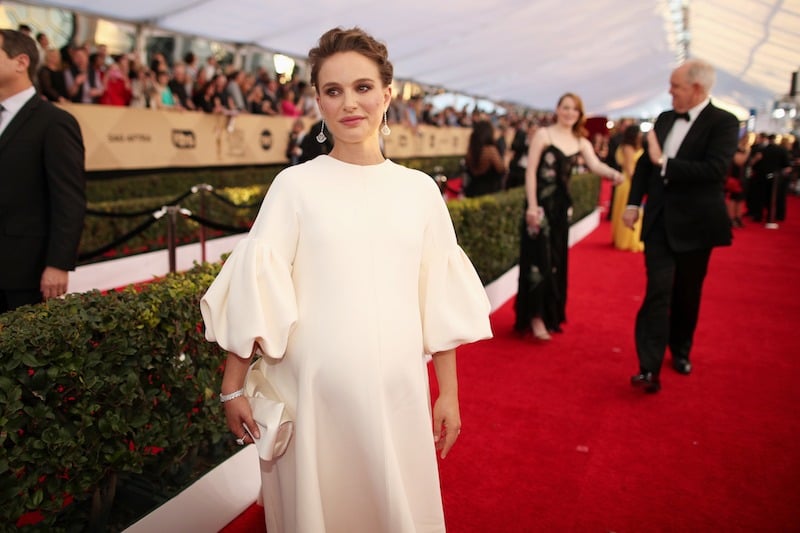 Actor Natalie Portman attends The 23rd Annual Screen Actors Guild Awards Actor Natalie Portman attends The 23rd Annual Screen Actors Guild Awards