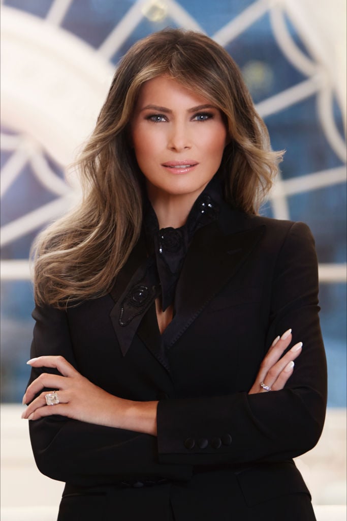 official white house portrait for melania trump