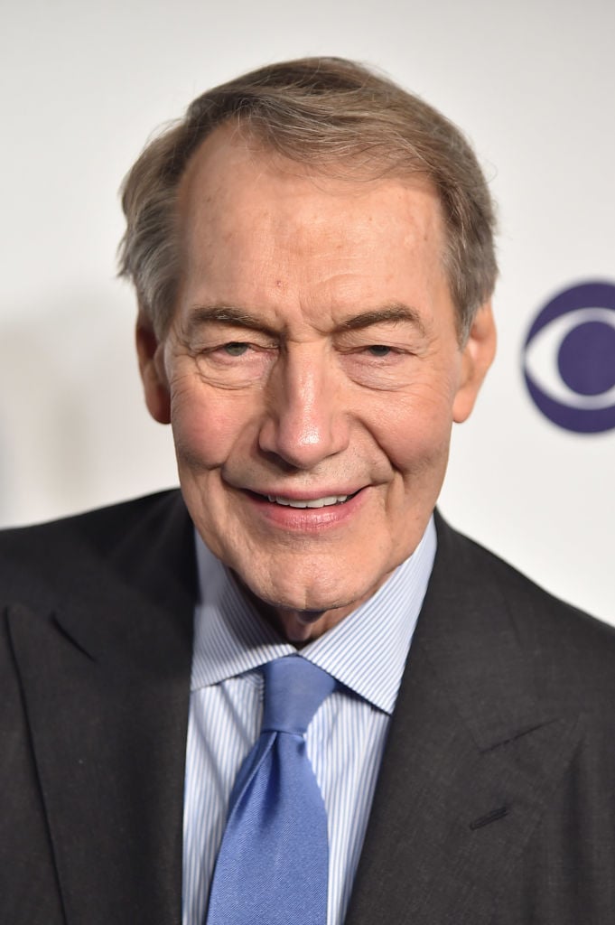 charlie rose in a dark suit and blue tie charlie rose in a dark suit and blue tie