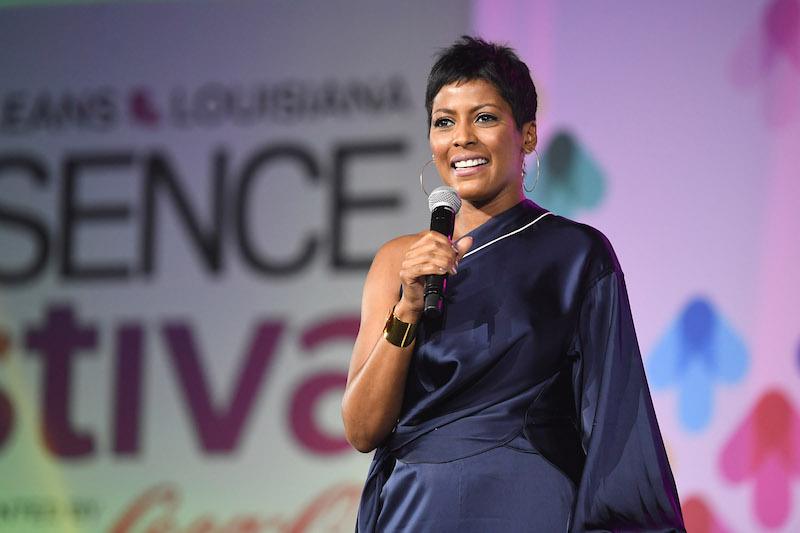Tamron Hall speaks onstage at the 2017 ESSENCE Festival Tamron Hall speaks onstage at the 2017 ESSENCE Festival