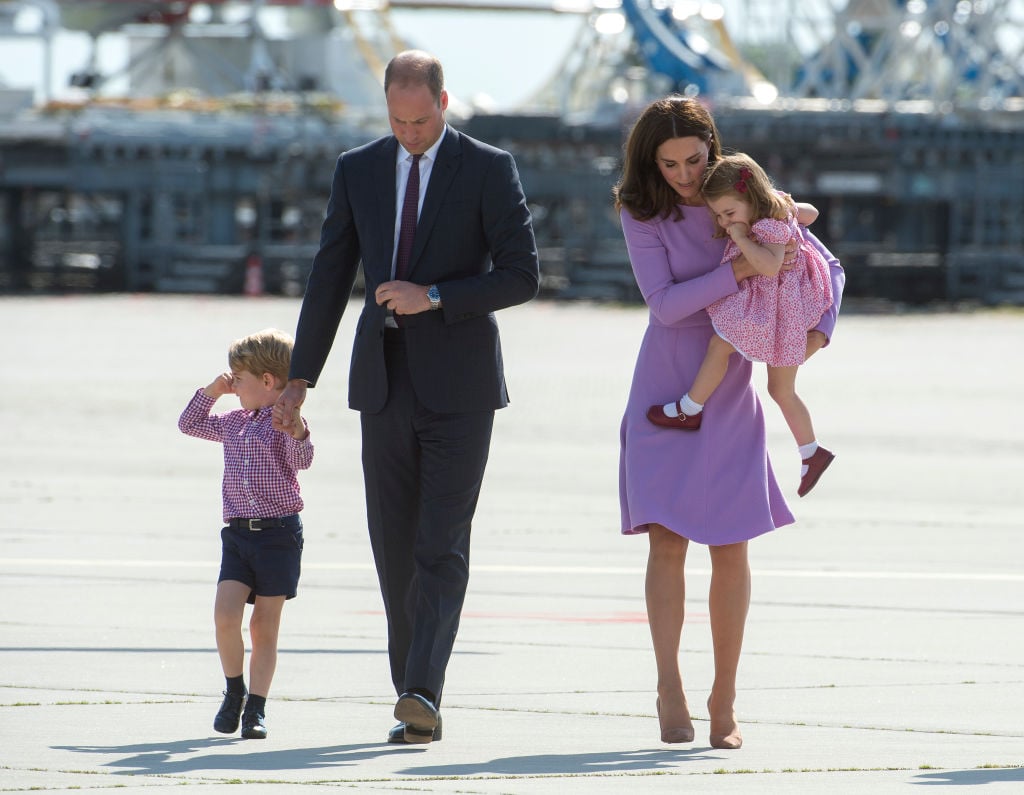 prince william and kate middleton with their children