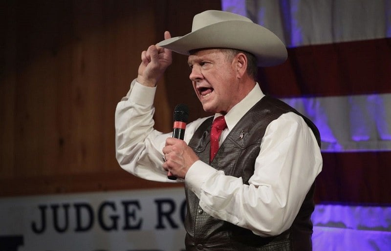 Alabama GOP Senate Candidate Roy Moore Holds Campaign Event In Fairhope, Alabama
