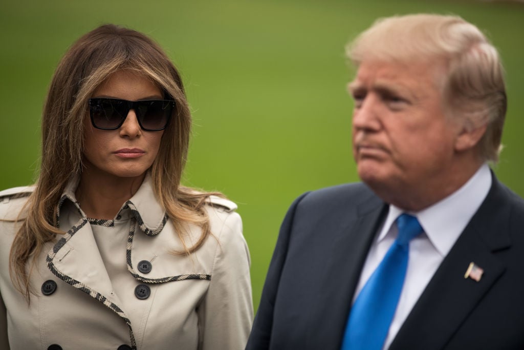 Donald and Melania Trump. Donald and Melania Trump
