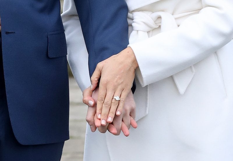 Prince Harry and actress Meghan Markle during an official photocall to announce their engagement. Prince Harry and actress Meghan Markle during an official photocall to announce their engagement.
