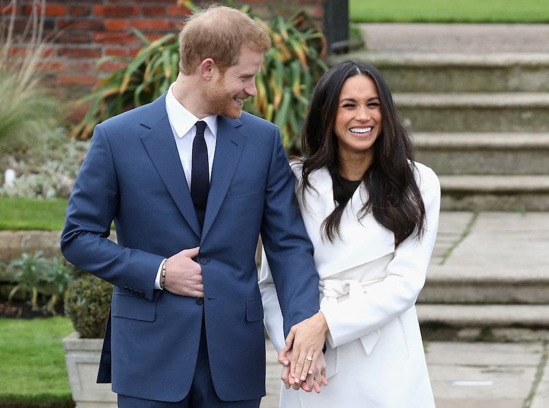 Prince Harry and Meghan Markle during an official photocall to announce the engagement Prince Harry and Meghan Markle during an official photocall to announce the engagement