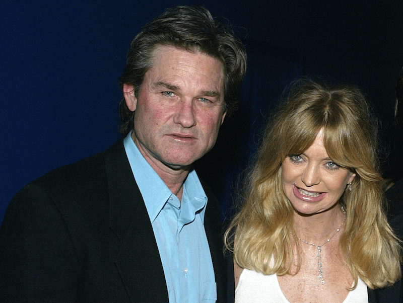 Goldie Hawn and Kurt Russell