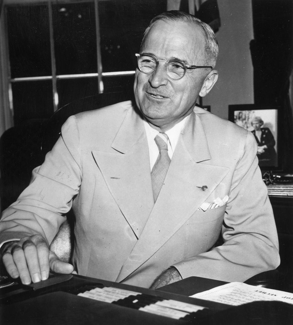 American President Harry S Truman