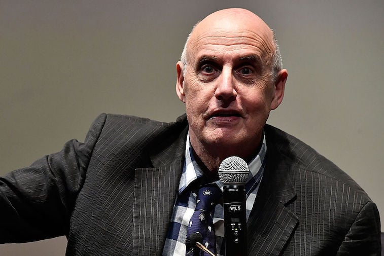 Jeffrey Tambor speaks onstage. Jeffrey Tambor speaks onstage.
