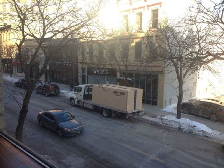 Nissan Versa Note delivered by Amazon Versa Note