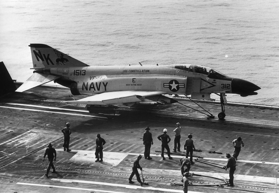 Phantom Jet ready for take off A McDonnell, Phantom Jet ready for take off