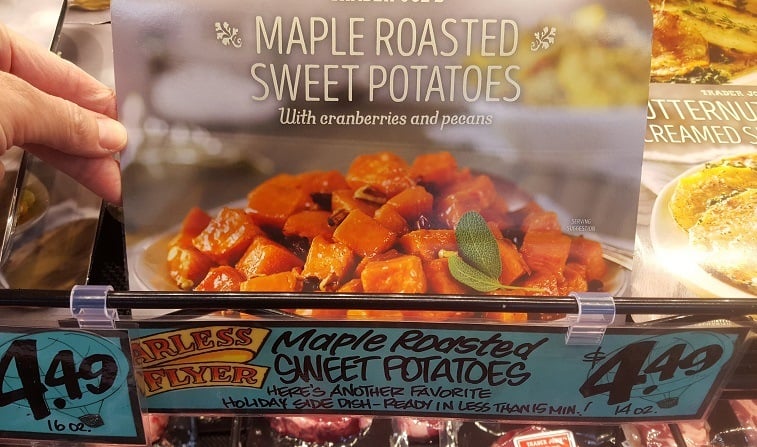 Trader Joe's Maple Roasted Sweet Potatoes Maple Roasted Sweet Potatoes