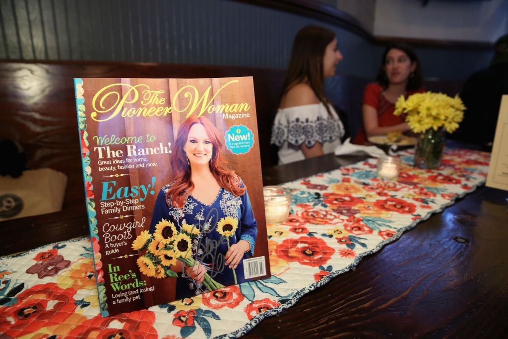 The Pioneer Woman Magazine Celebration The Pioneer Woman Magazine on display during The Pioneer Woman Magazine Celebration