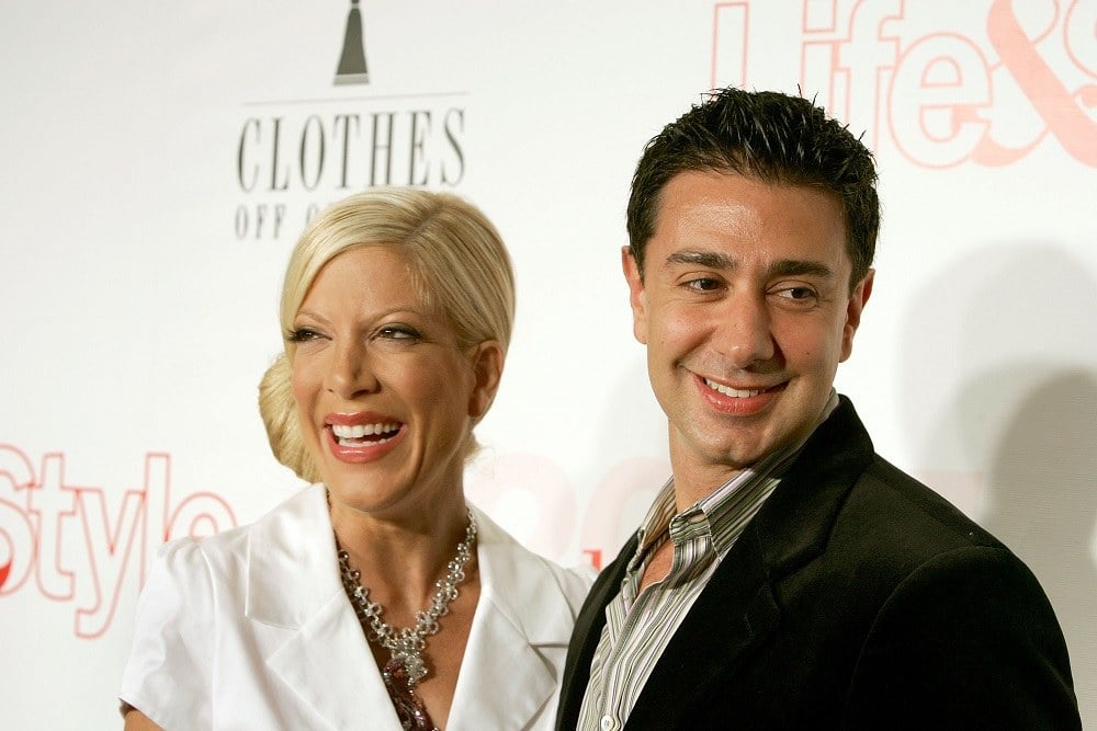 Tori Spelling and Charlie Shanian Actress Tori Spelling and her husband Charlie Shanian