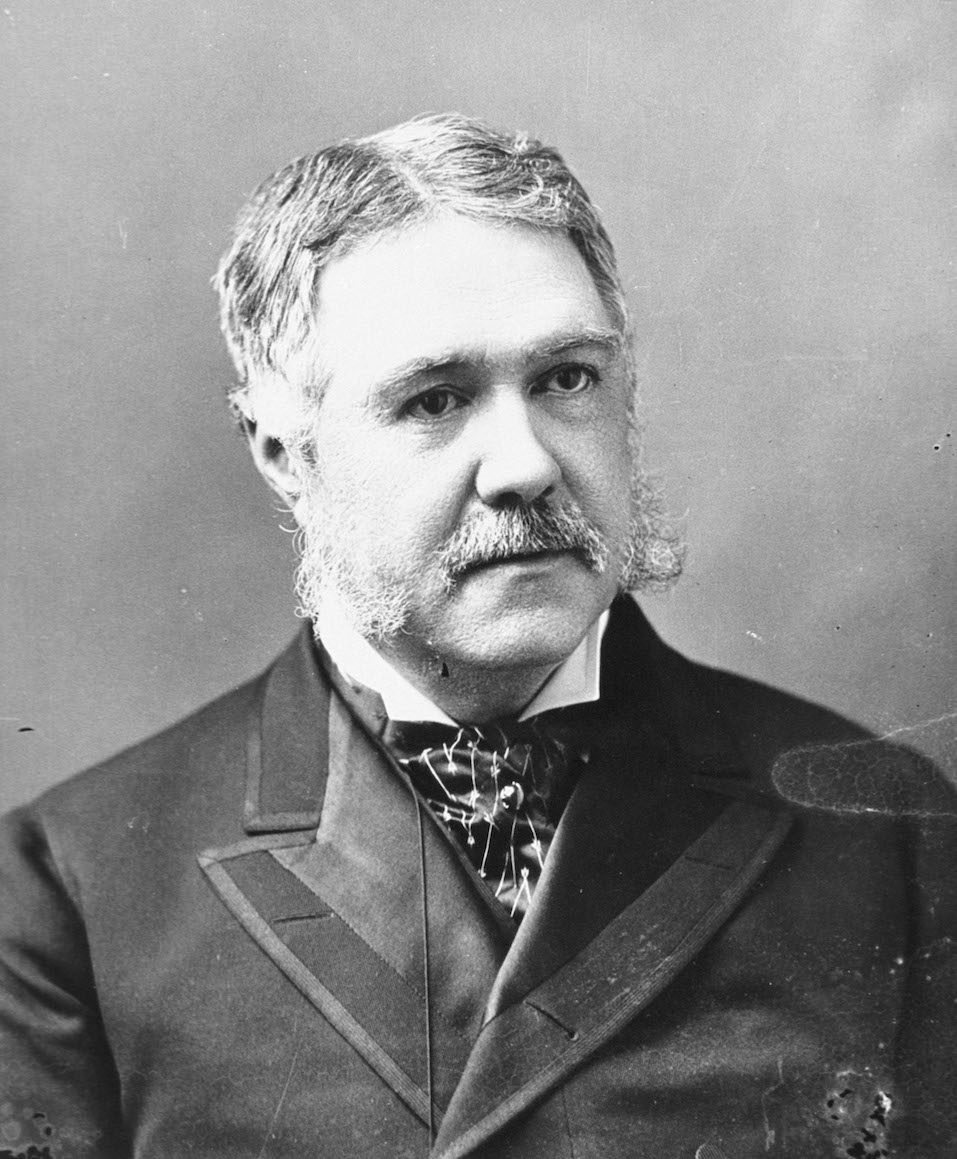 United States President Chester A. Arthur