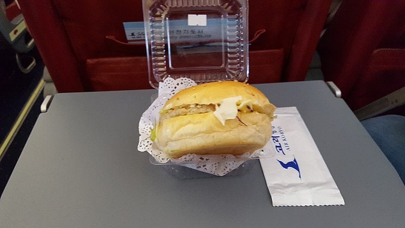 Air Koryo burger