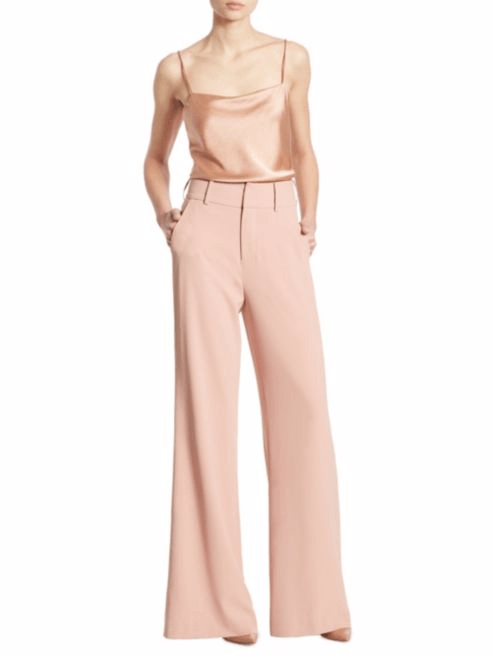 alice and olivia pink pants