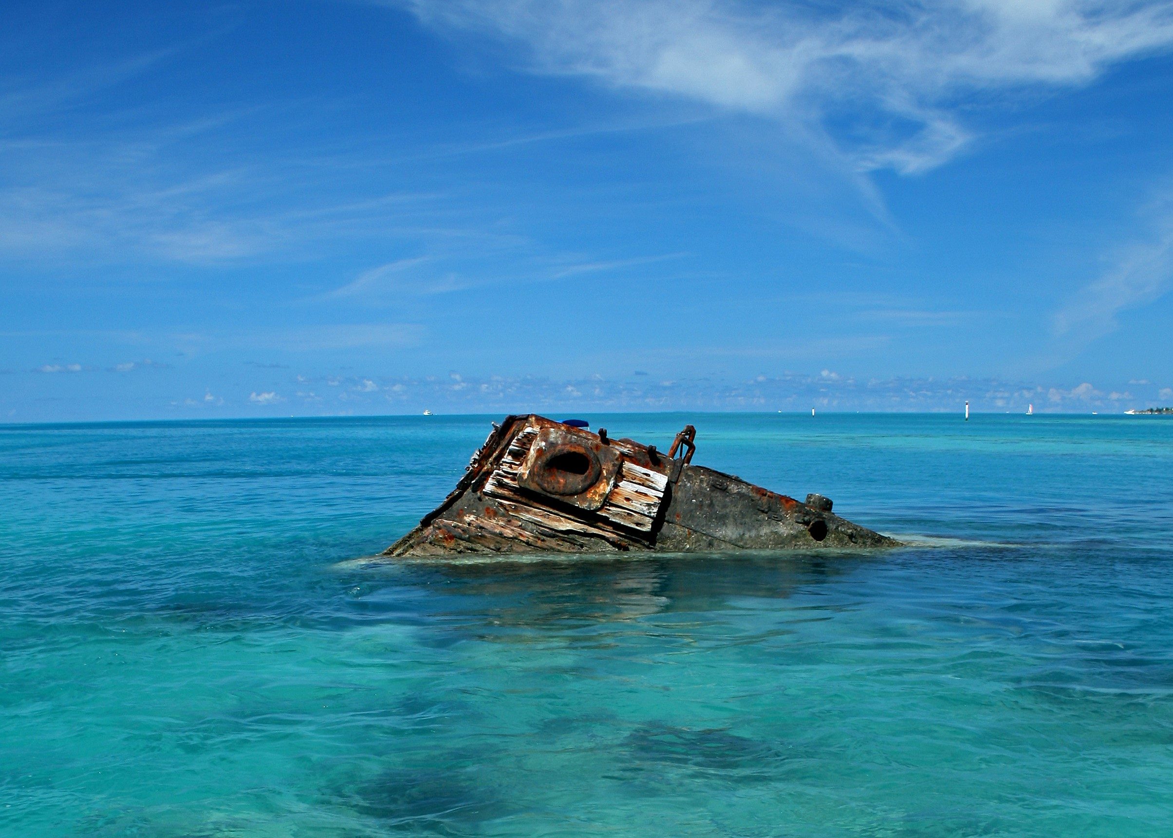 Bermuda Triangle Ship Wreck