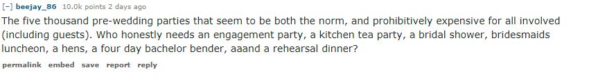 reddit post about bridal showers reddit post about bridal showers