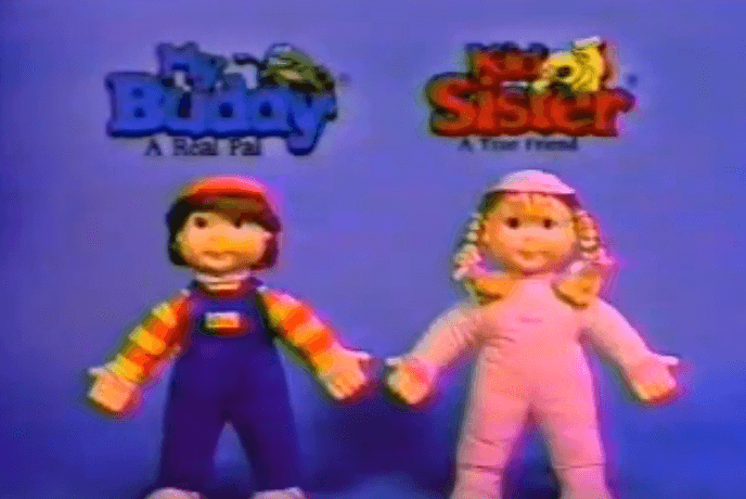 Buddy and Kid Sister Dolls