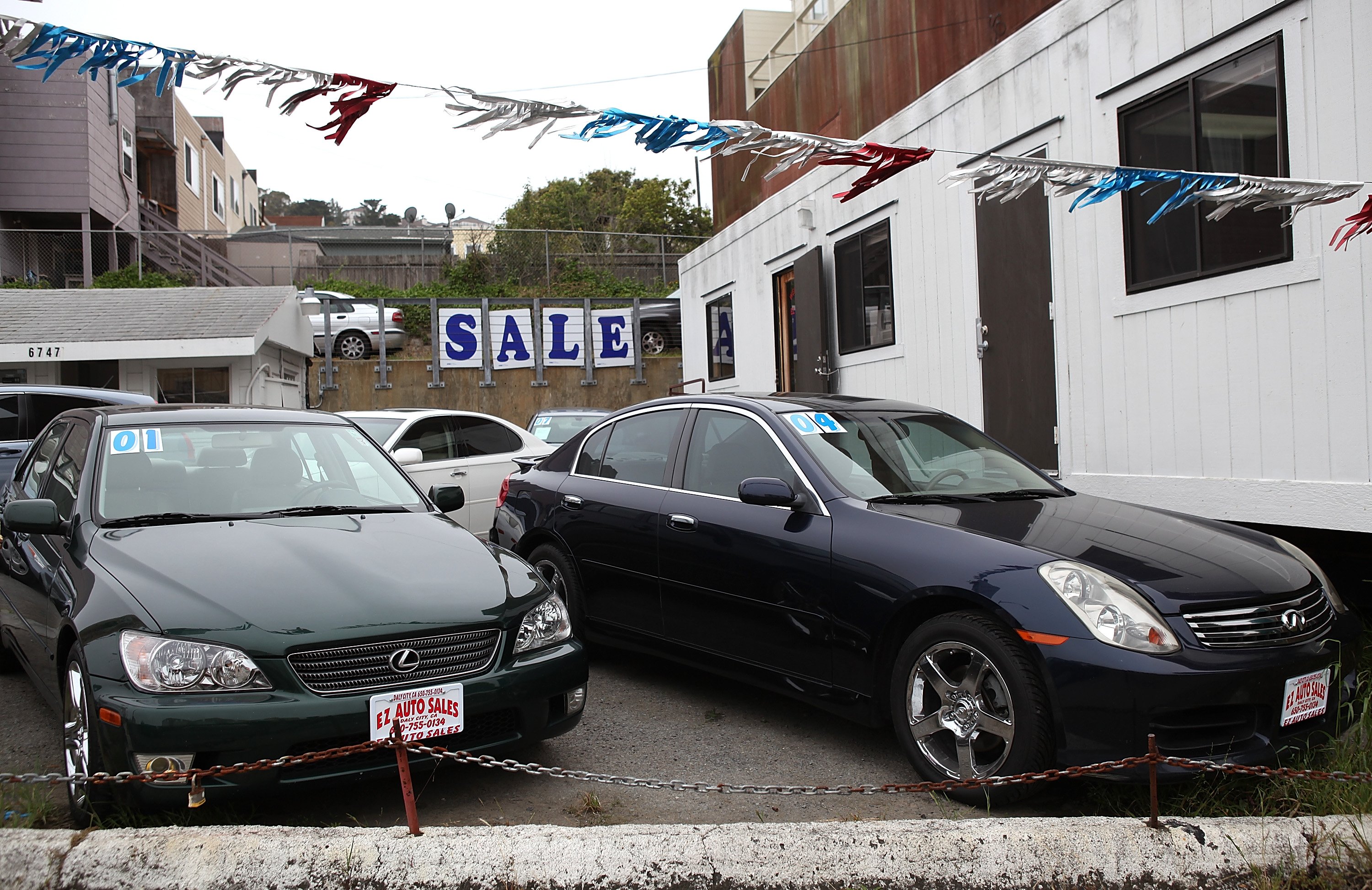 Used Car Sales Lot