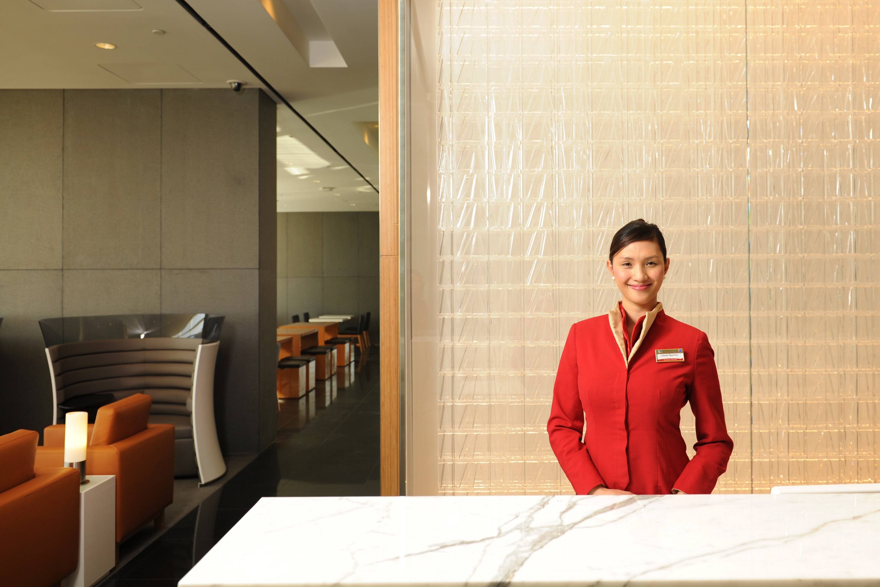 San Francisco lounge Cathway Pacific