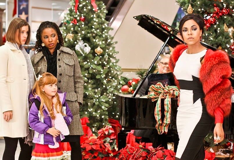 Ashley Williams, Shanola Hampton, and Ashanti in Christmas in the City 