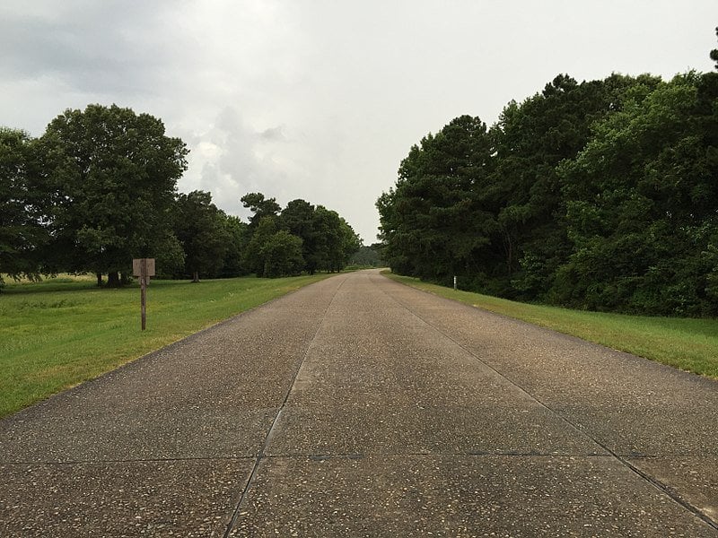 The Colonial Parkway in Virginia